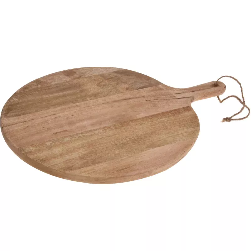 Plate Wood 50CM Round Natural