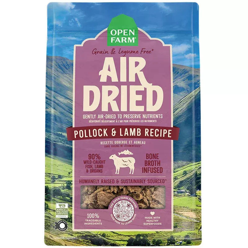 Pollock & Lamb Air Dried Recipe for Dogs