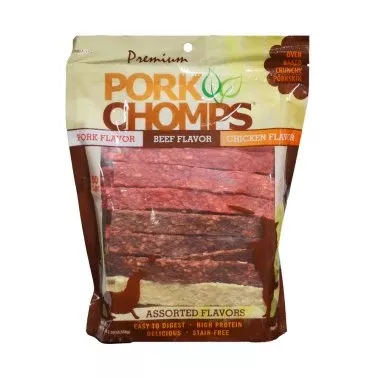 Pork Chomps Crunchy Strips Dog Treat