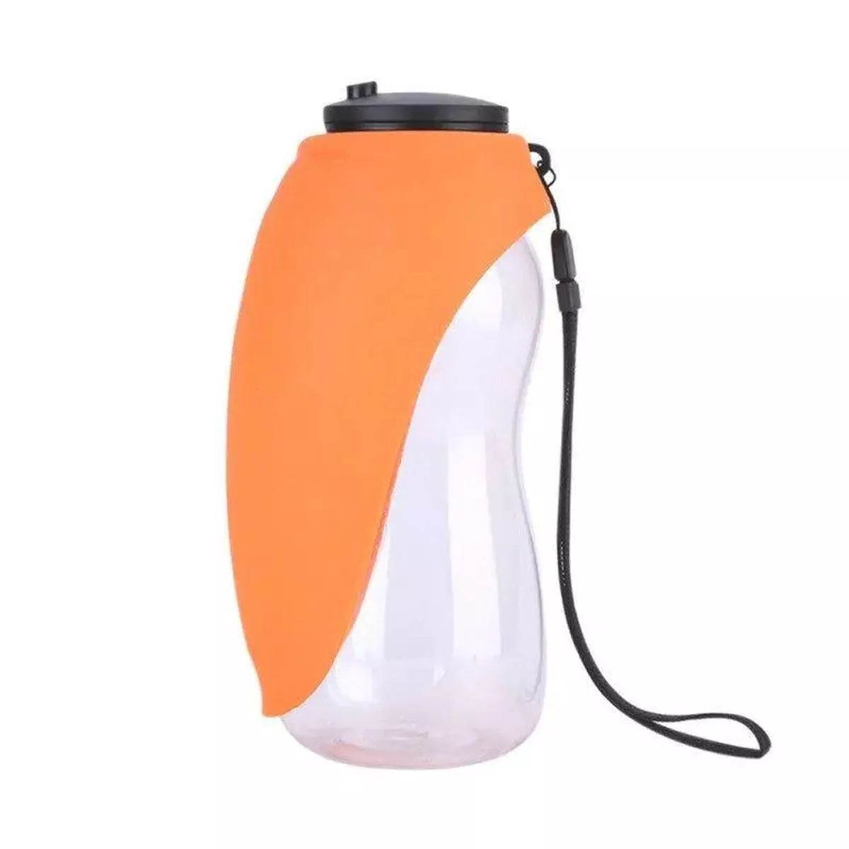 Portable Pet Hydration Bottle – Orange