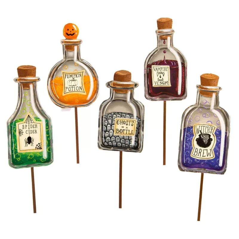 Potion Bottle|Purple&Orange&Maroon&Green&Gray