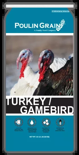 Poulin Grain Gamebird Starter/Grower Crumble