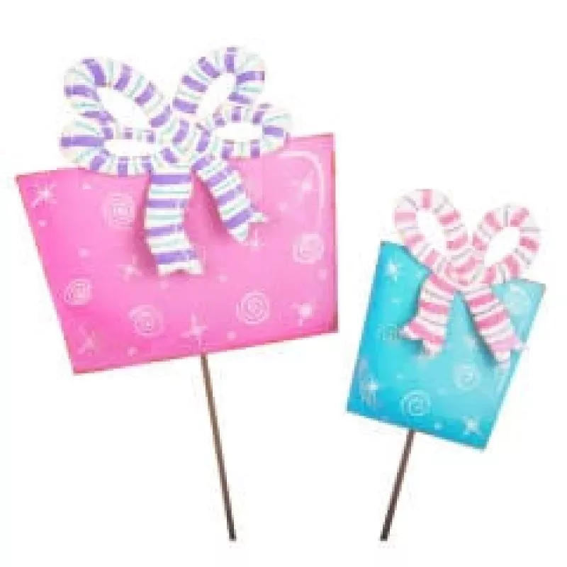 Pretty Pastel Packages|Pink Large&Blue Small
