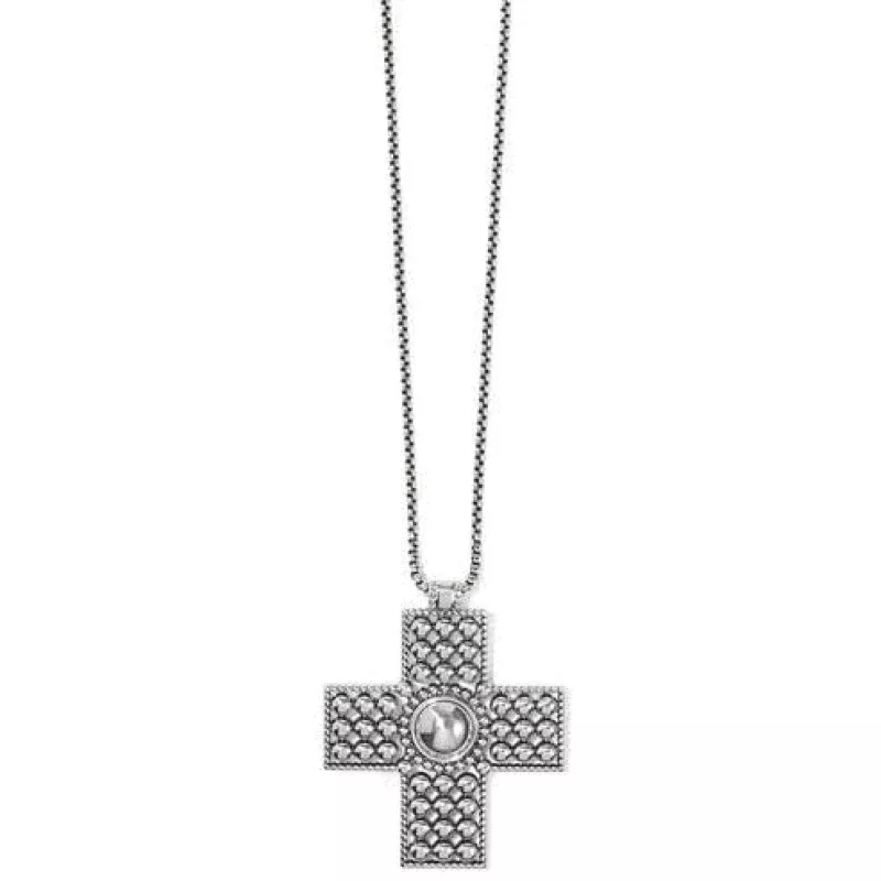 Pretty Tough Cross Necklace