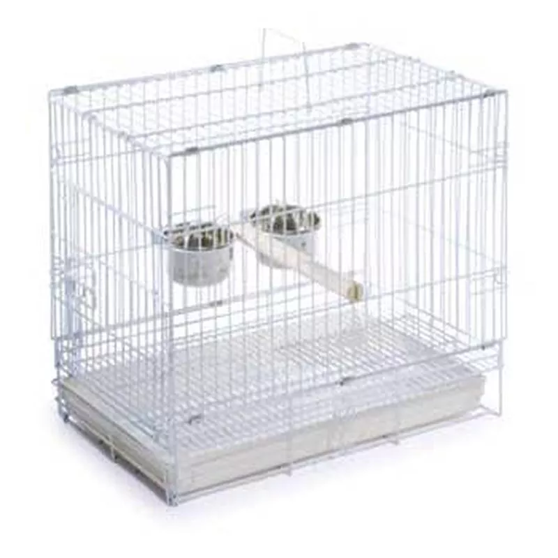 Prevue Pet Products Travel Cage White {L-b} – Default Title