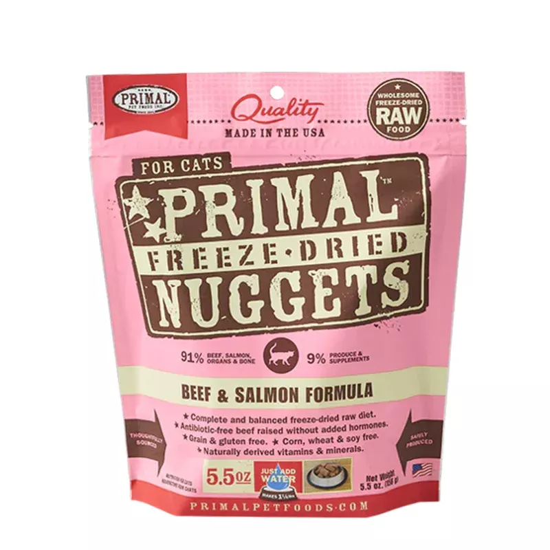 Primal Cat FD Nugget Beef & Salmon