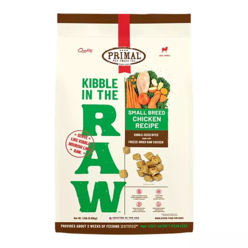 Primal Kibble in the Raw Small Breed