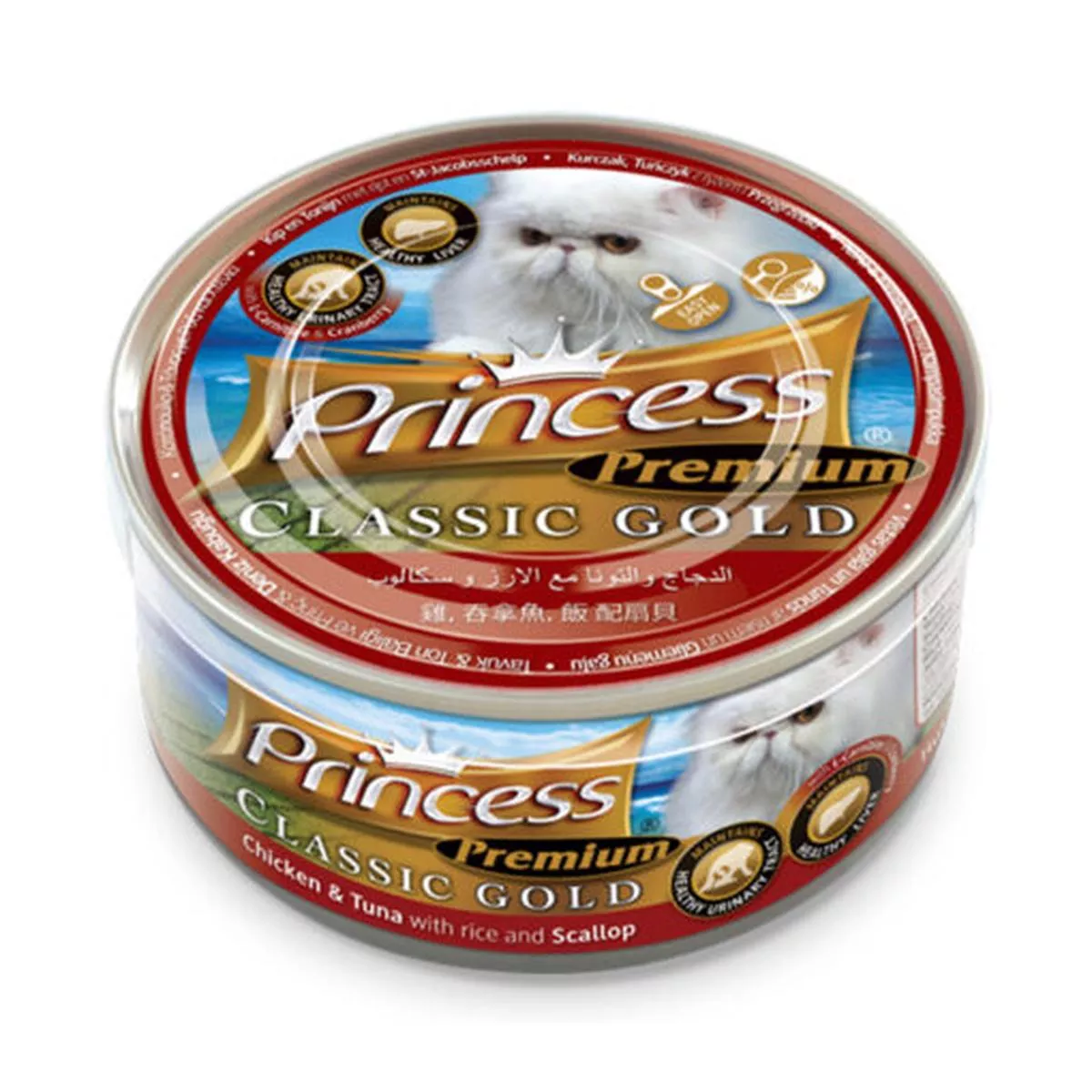 PrincessClassicGold(Chicken+Tuna)RiceScallop170g