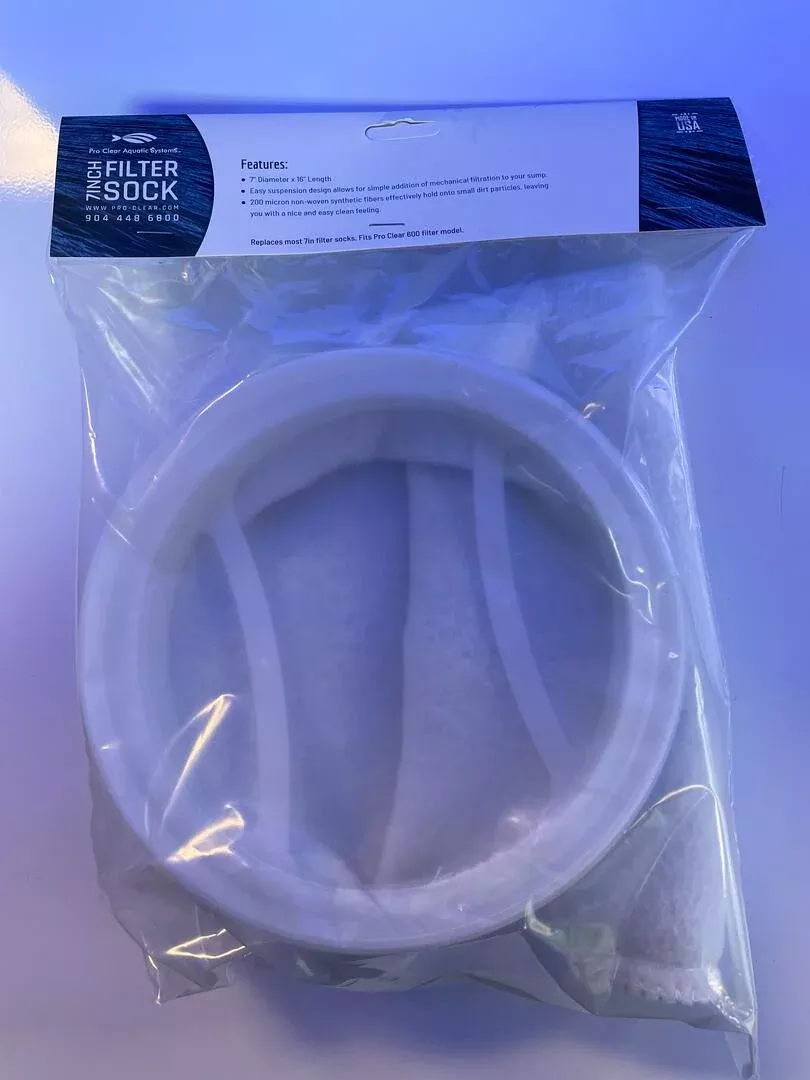 Pro Clear 7″ Fabric Filter Sock 7″X14″ 200 Micron