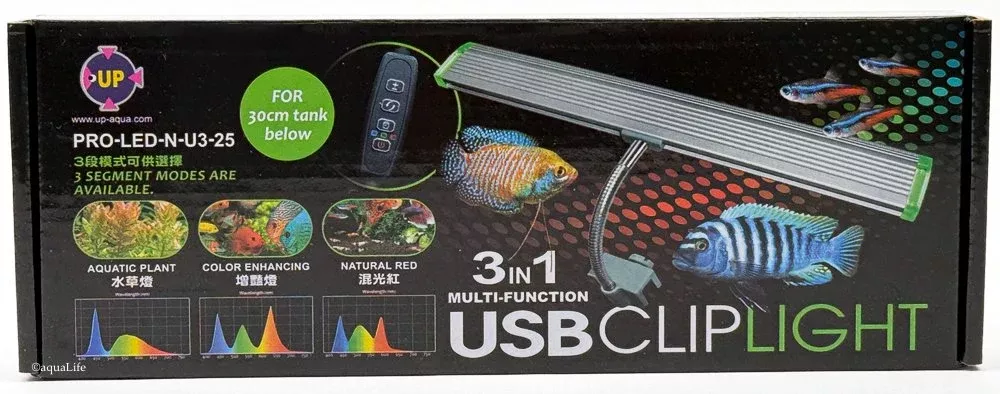 Pro LED 10” 3 in 1 Aquarium Light USB w/ controller