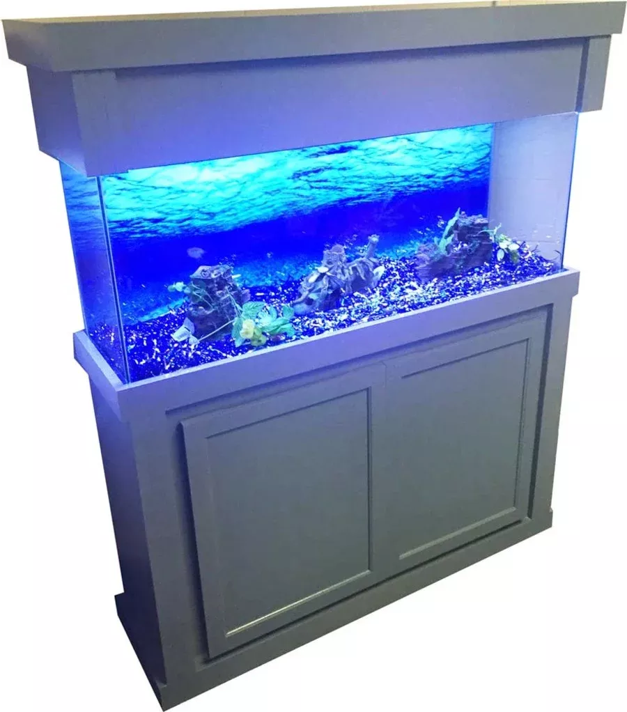 R & J Enterprises Modern Birch Aquarium Cabinet Stand