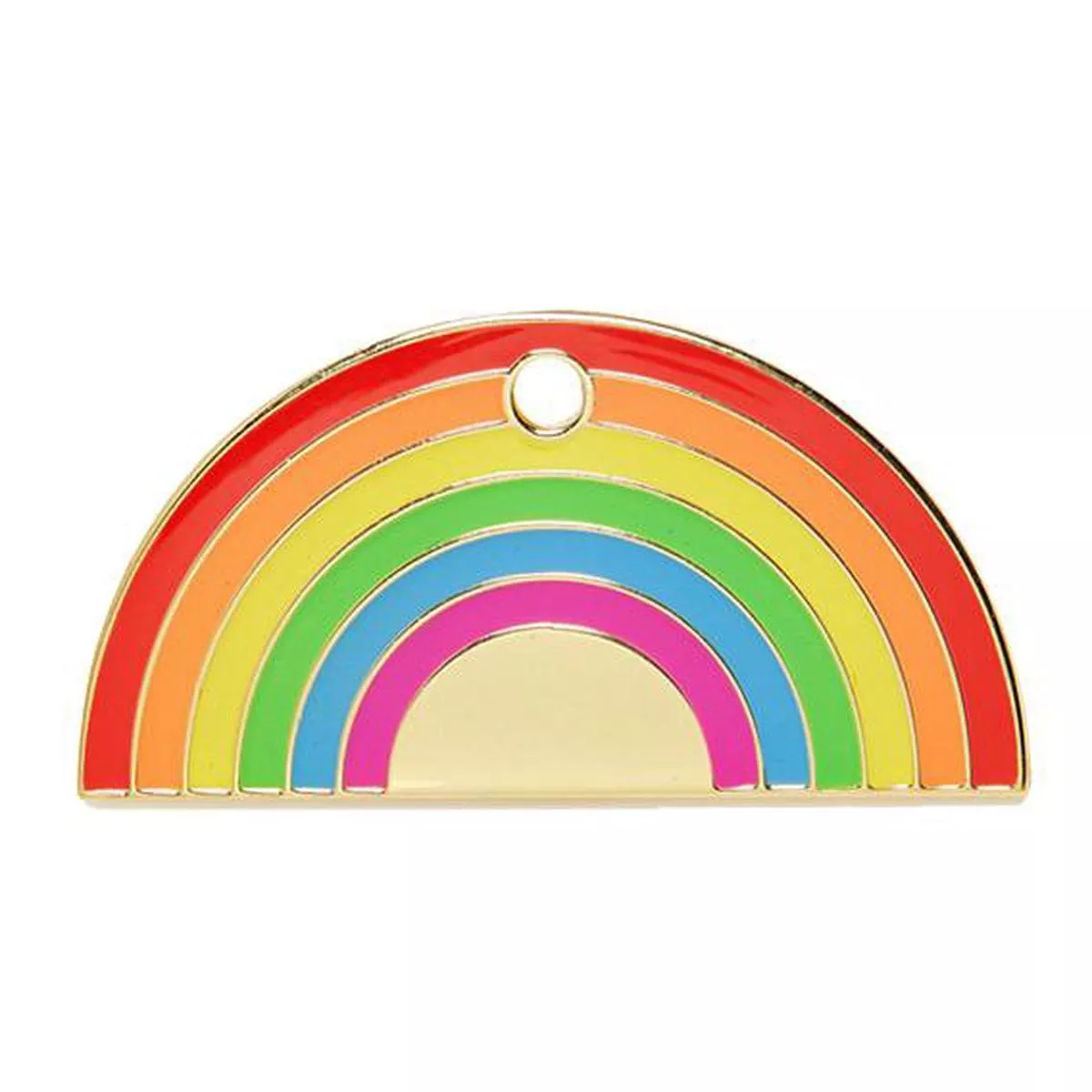 Rainbow Pet ID Tag