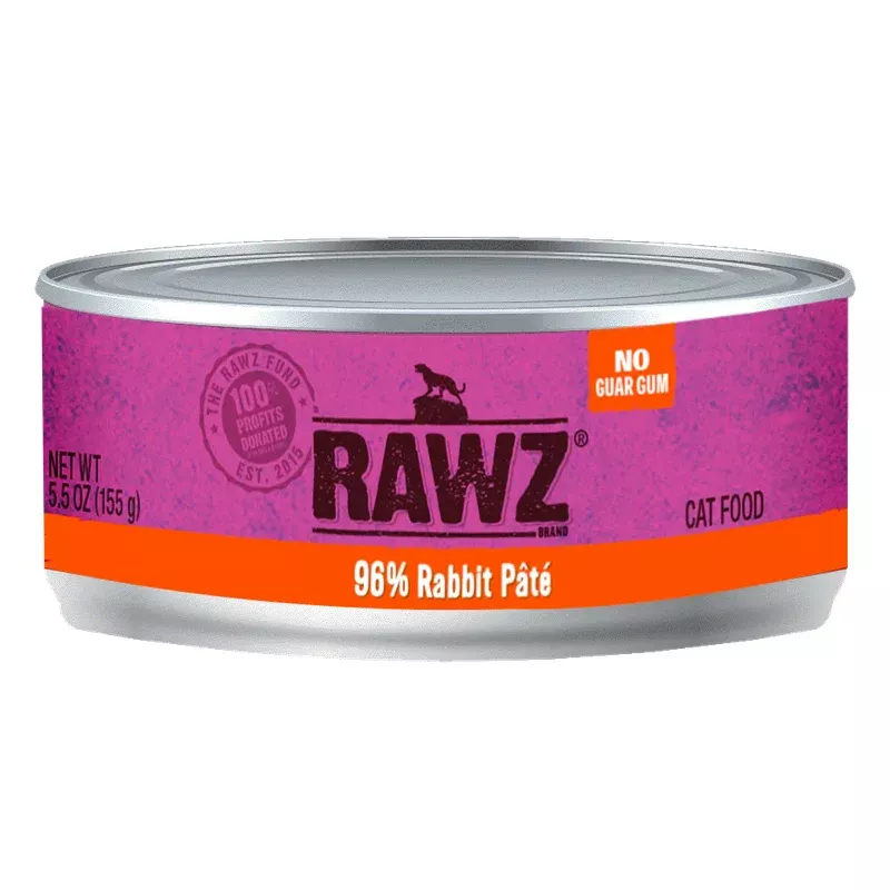 Rawz Cat 96% Rabbit Pate
