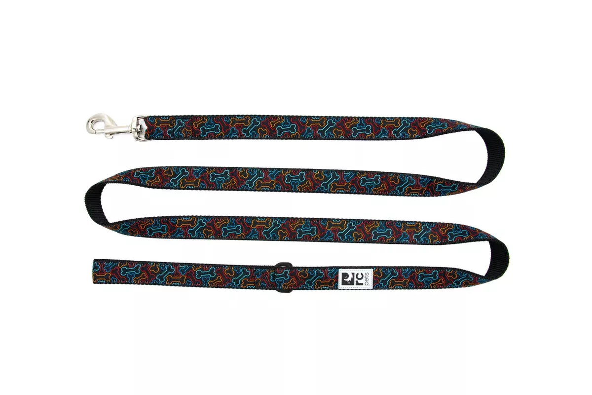 RC Pet Dog Leash – 3/4″ x 6′ – Bones