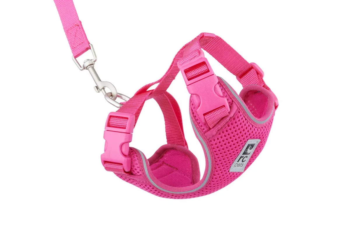 RC Pets Adventure Kitty Harness – Large 15-22″ x 12″-17″ – Raspberry