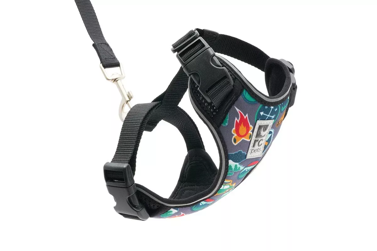RC Pets Adventure Kitty Harness – Medium – Trail Badges