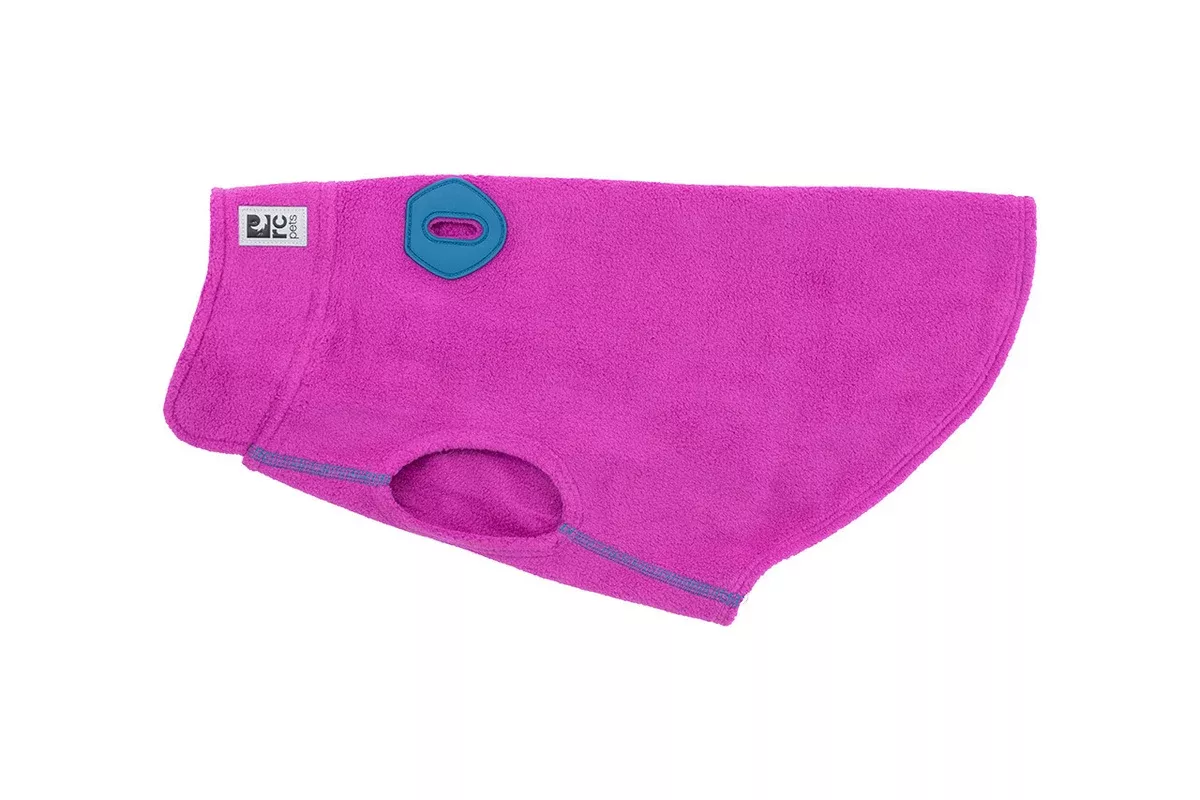 RC Pets Baseline Fleece Dog Coat – Mulberry & Dark Teal