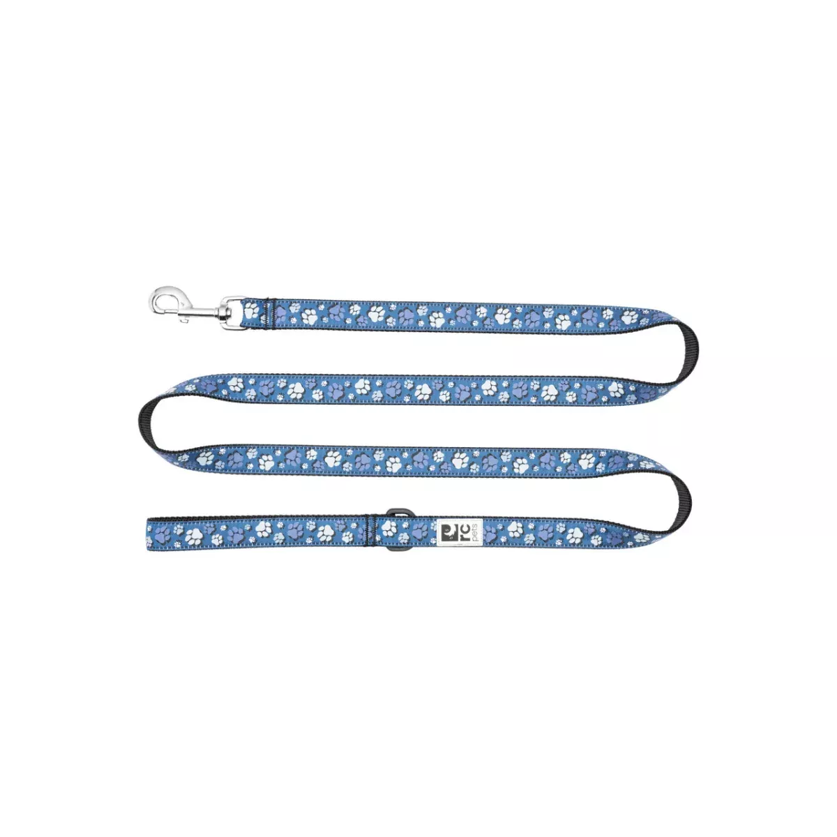 RC PETS Dog Leash, Fresh Tracks Blue, 1×6″