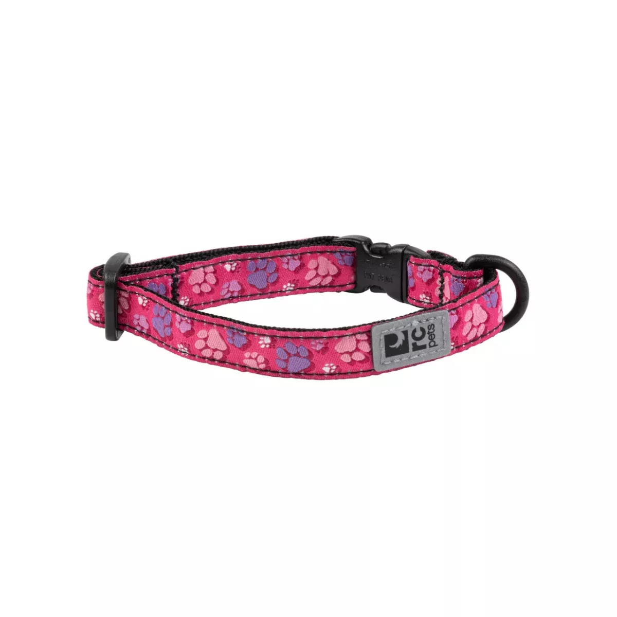 RC Pets Kitty Breakaway Cat Collar – One Size 8-10″ – Fresh Tracks Pink