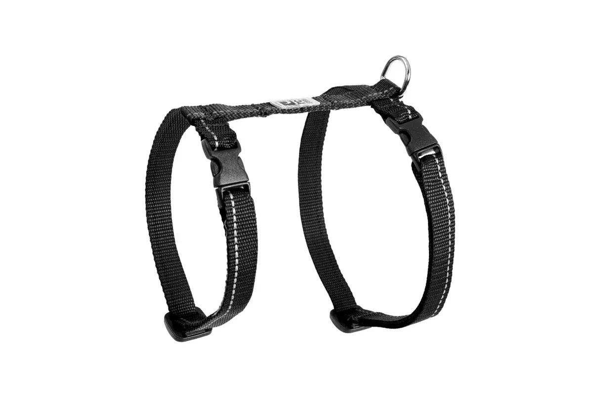 RC Pets Primary Kitty Harness – Medium 12-18″ x 9-15″” – Black