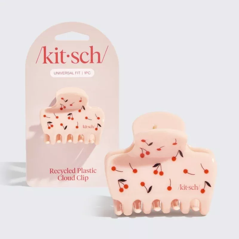 Recycled Plastic Medium Cloud Clip – Cherry Print