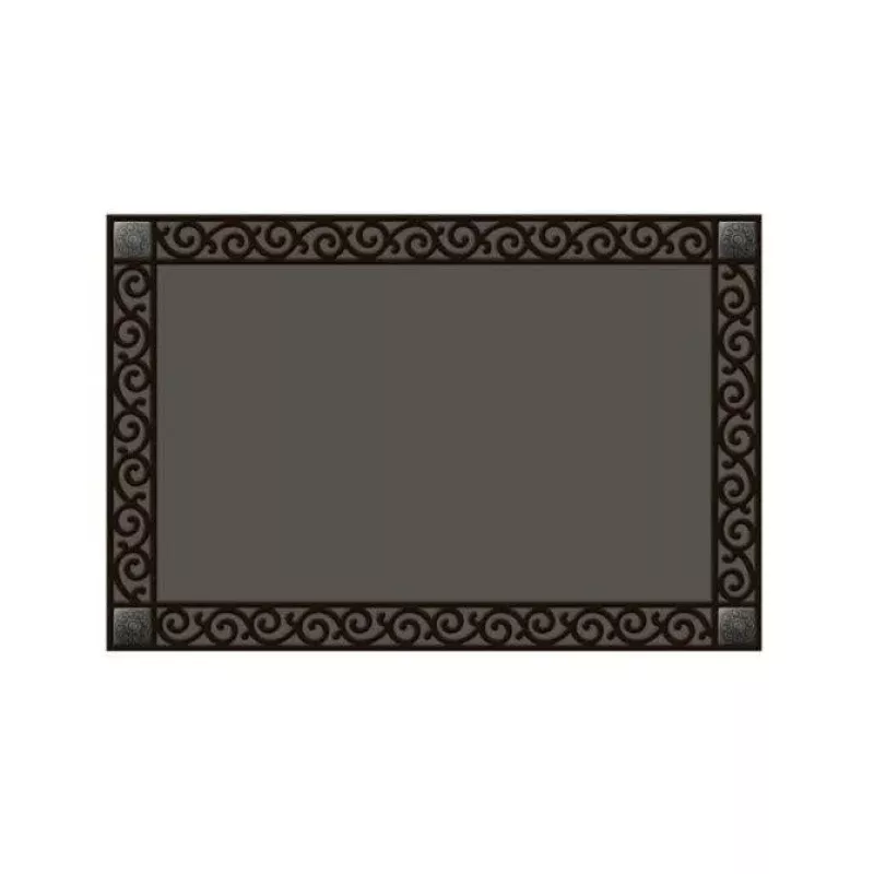 Recycled Rubber Tray – Scroll