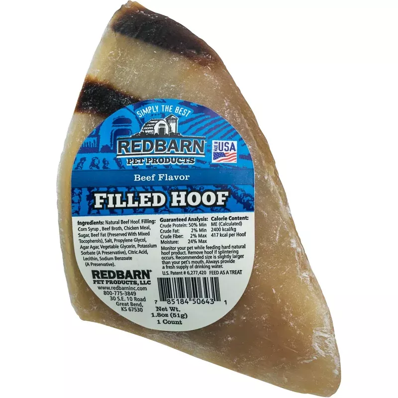 Red Barn Filled Beefy Hoof