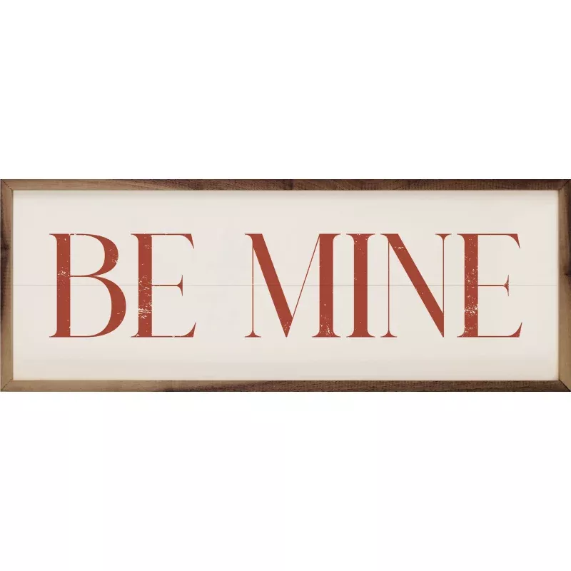 Red Be Mine On White