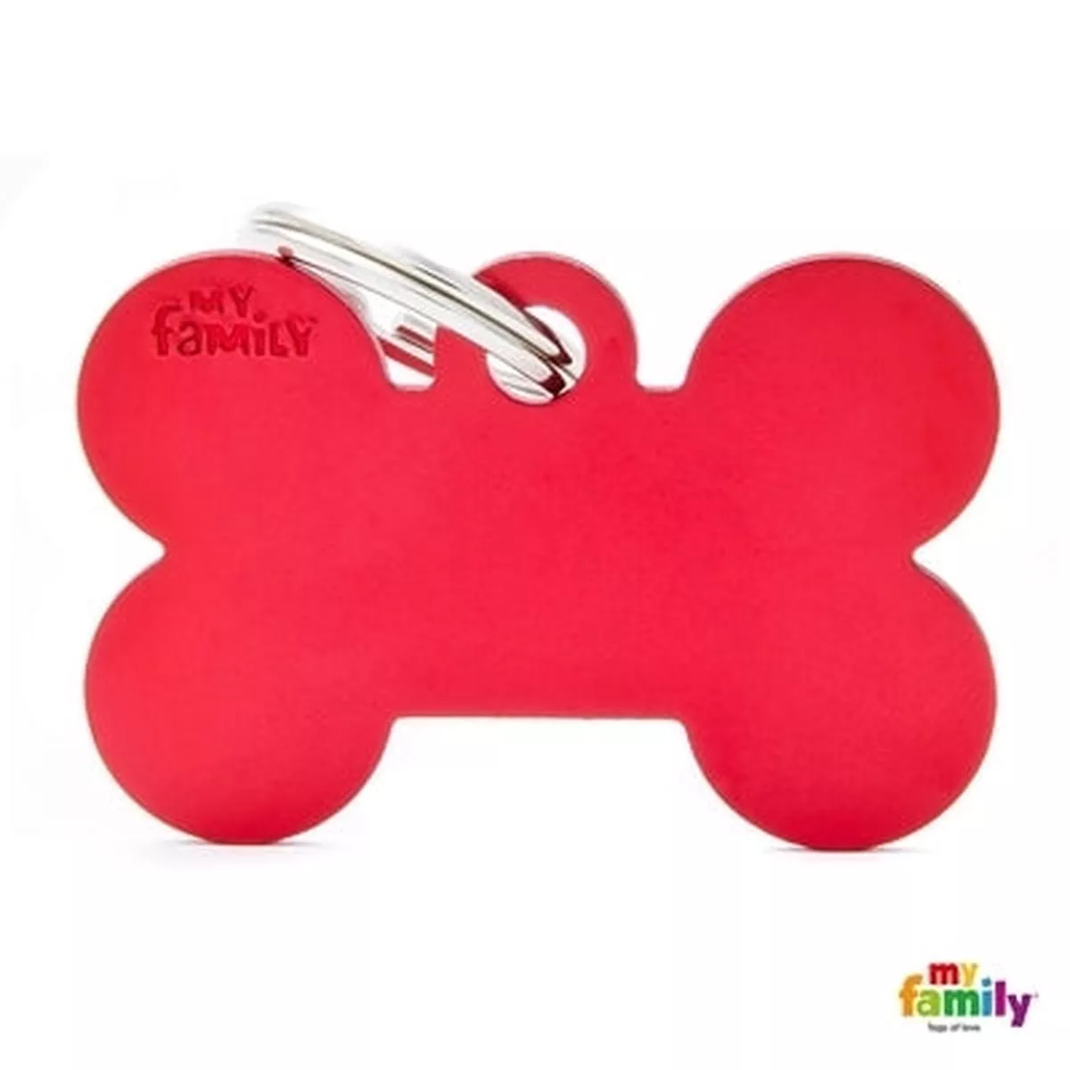Red Big Bone Tag