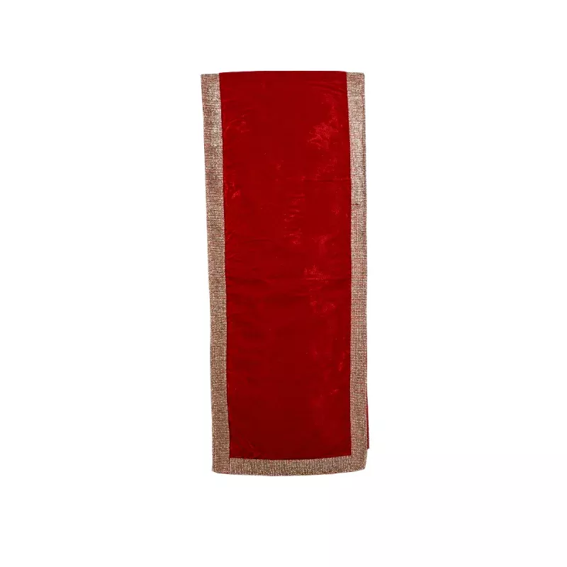 Red Bling Table Runner