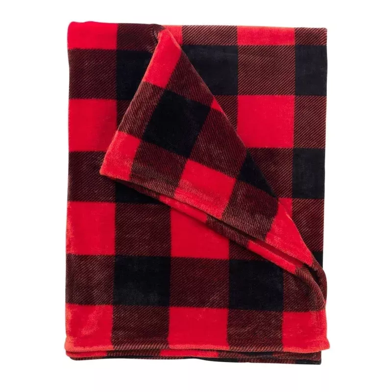 Red Buffalo Check Blanket