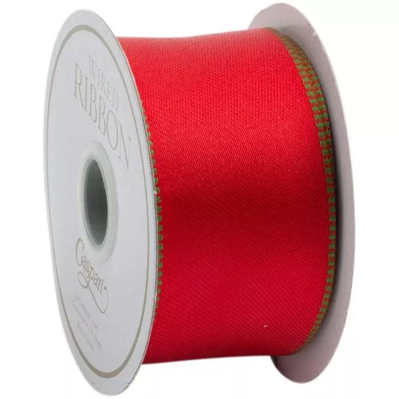 Red and Green Reversible – Ribbon Price Code F – 8Yds