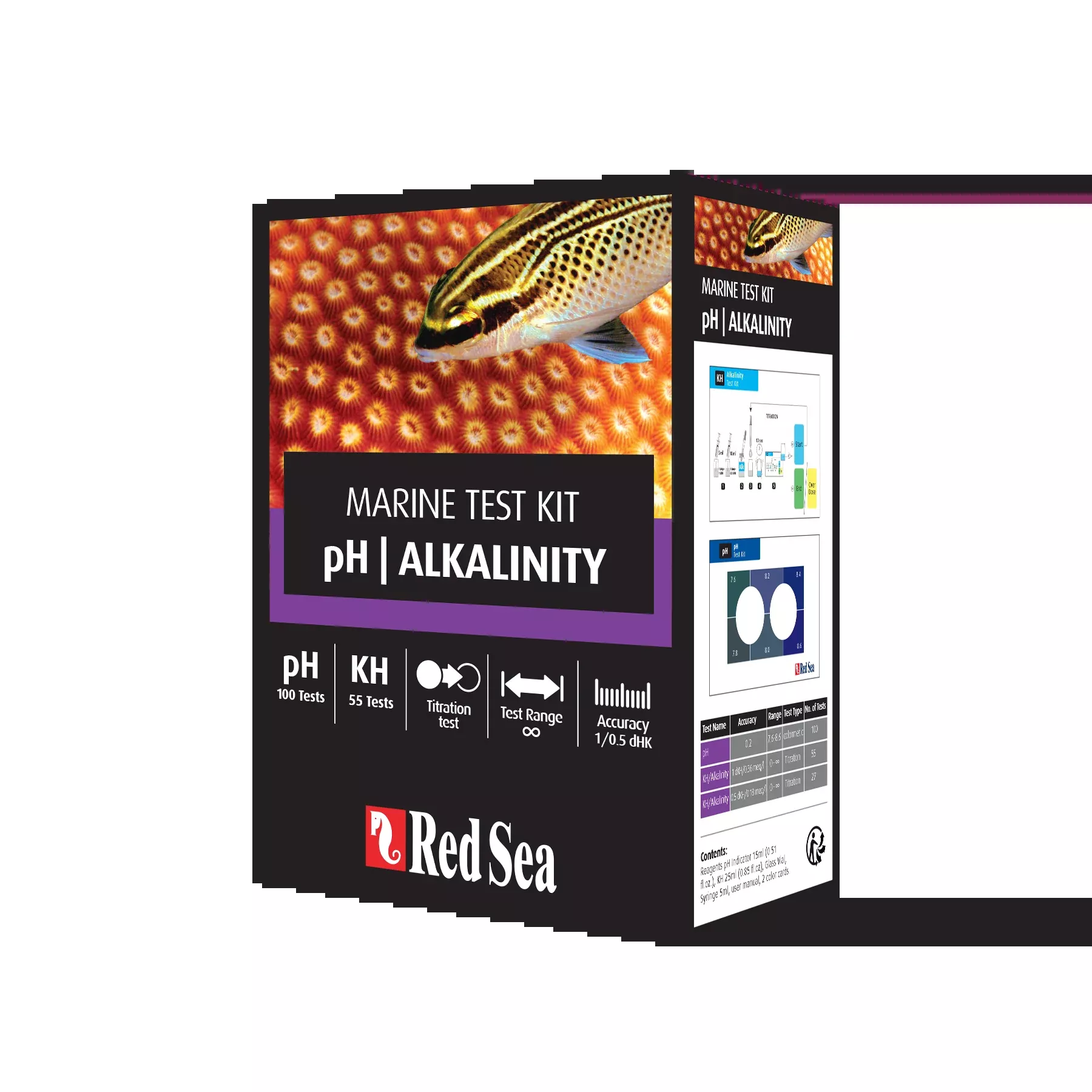 Red Sea MCP pH/Alk Test – 100/55 tests