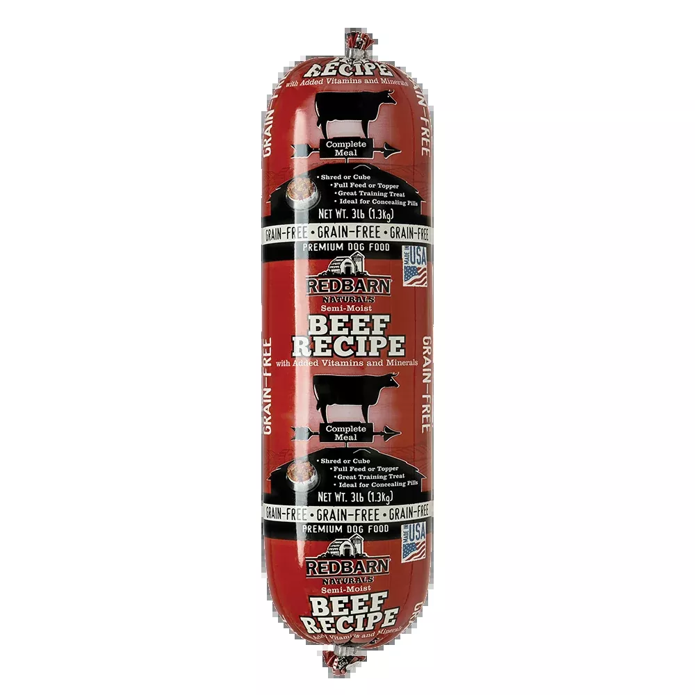 RedBarn Grain Free Beef Roll Dog