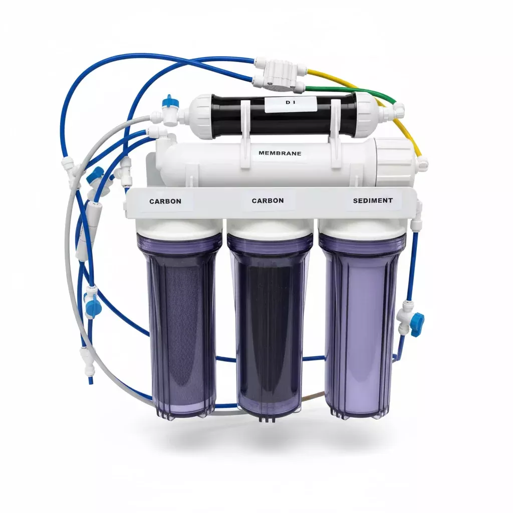 RO-DI system 100 gpd, 5 stage
