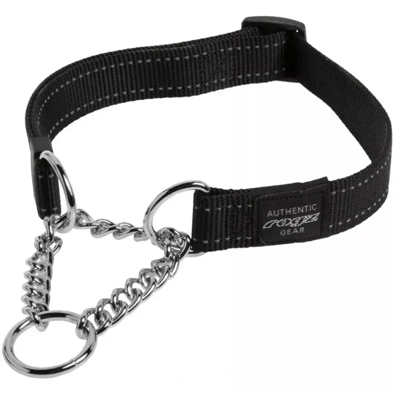 Rogz Utility Control Collar Black