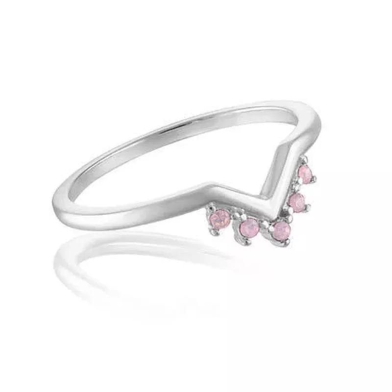 Rose Water Opal Tiara Stack Ring