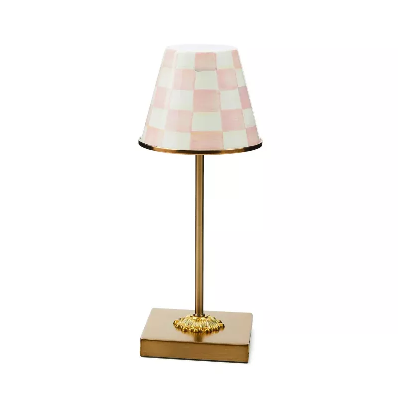 Rosy Check LED Rechargeable Cafe Table Lamp