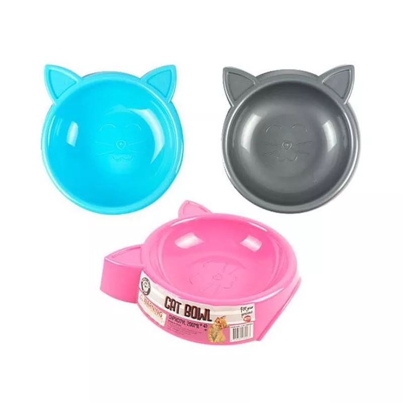 Round Bowl with Cat Ears