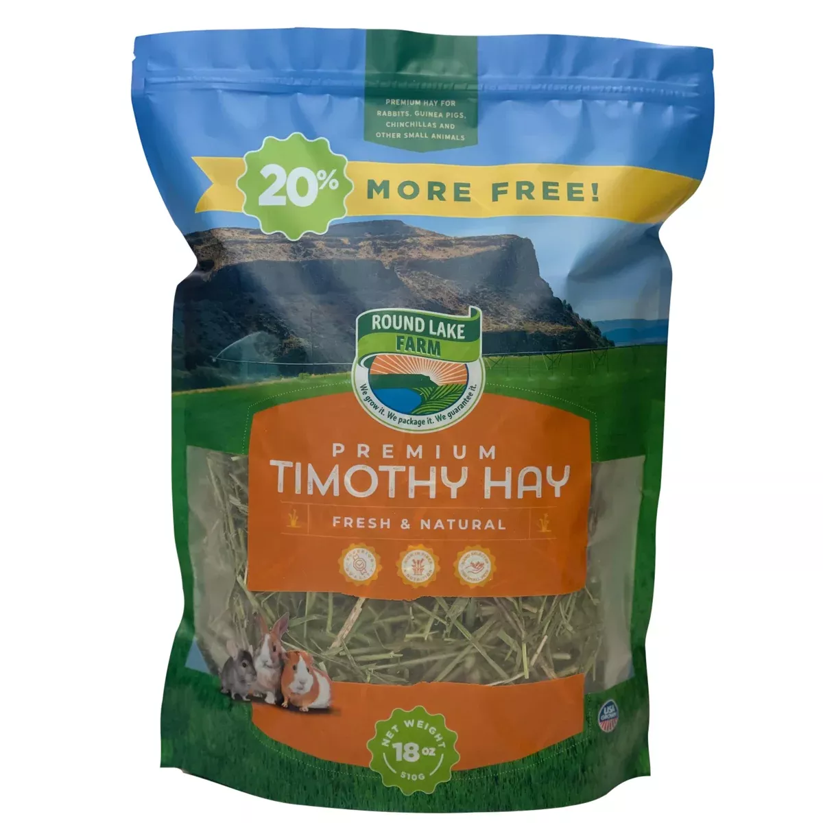 Round Lake Farm Timothy Hay 18oz