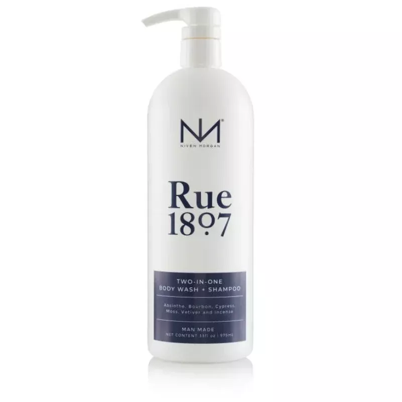 Rue 1807 Body Wash and Shampoo Xl
