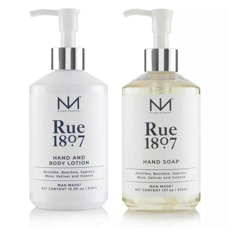 Rue 1807 Soap and Lotion Set