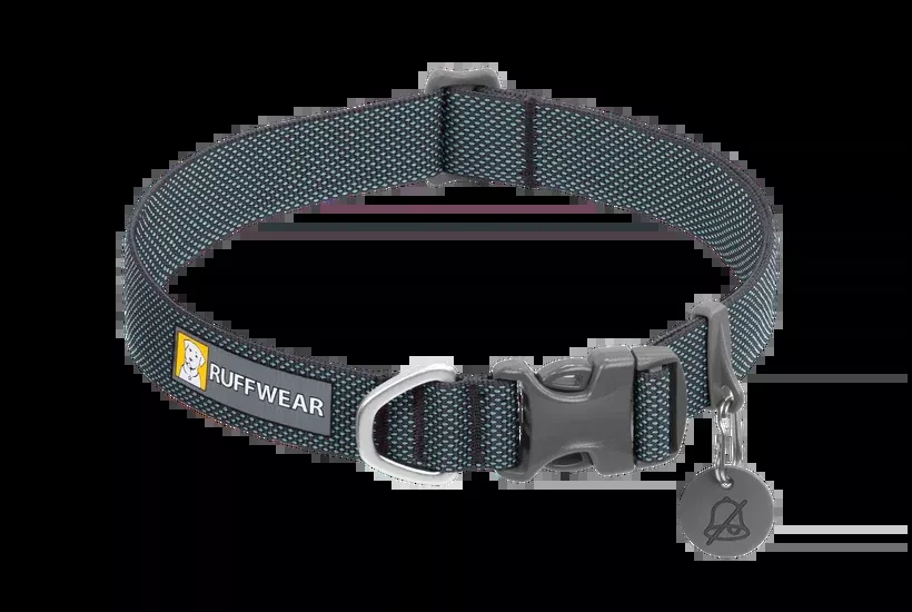 Ruffwear Hi & Lightweight Dog Collar - 20-26" - Basalt Gray