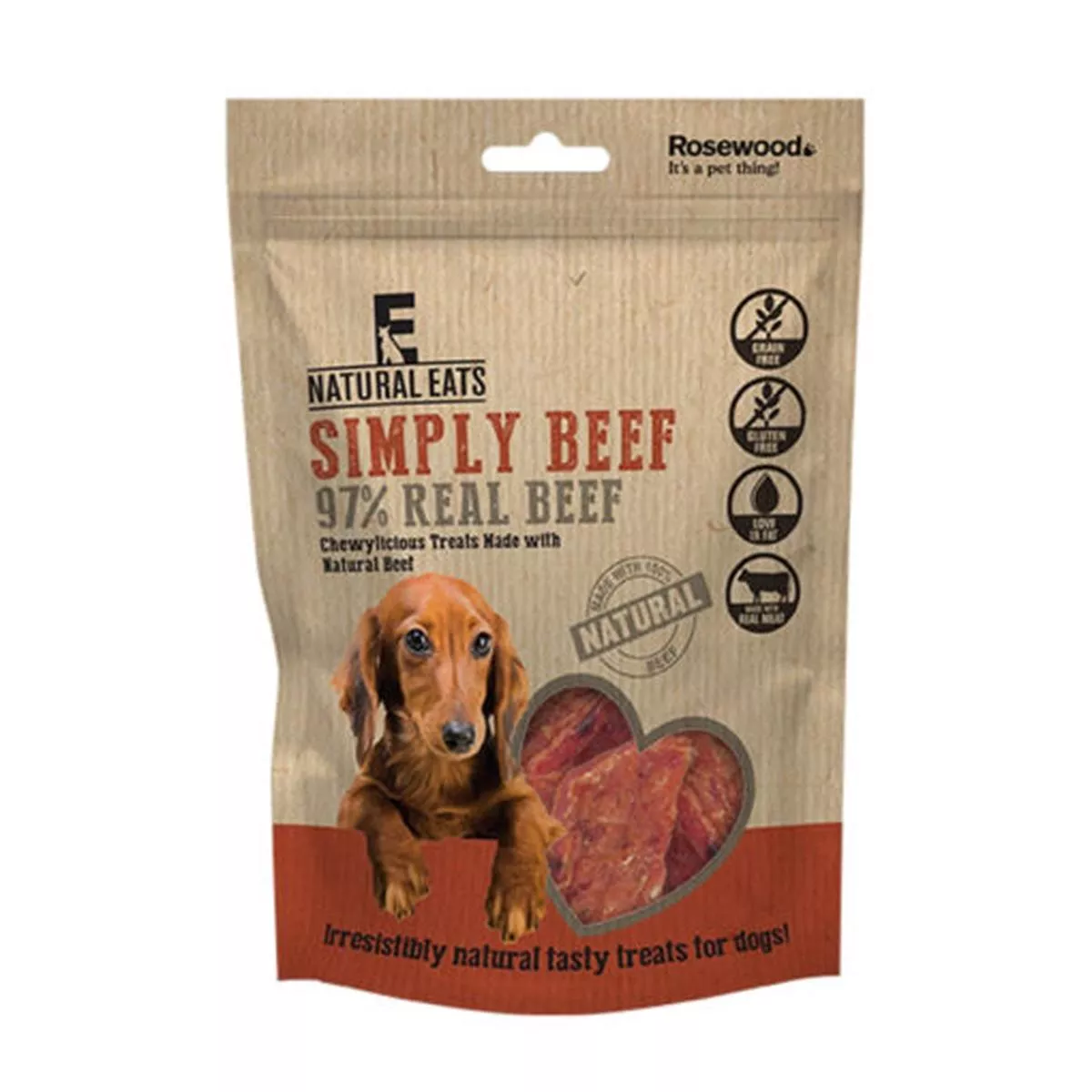 RW 97% BEEF DOG TREATS 80G