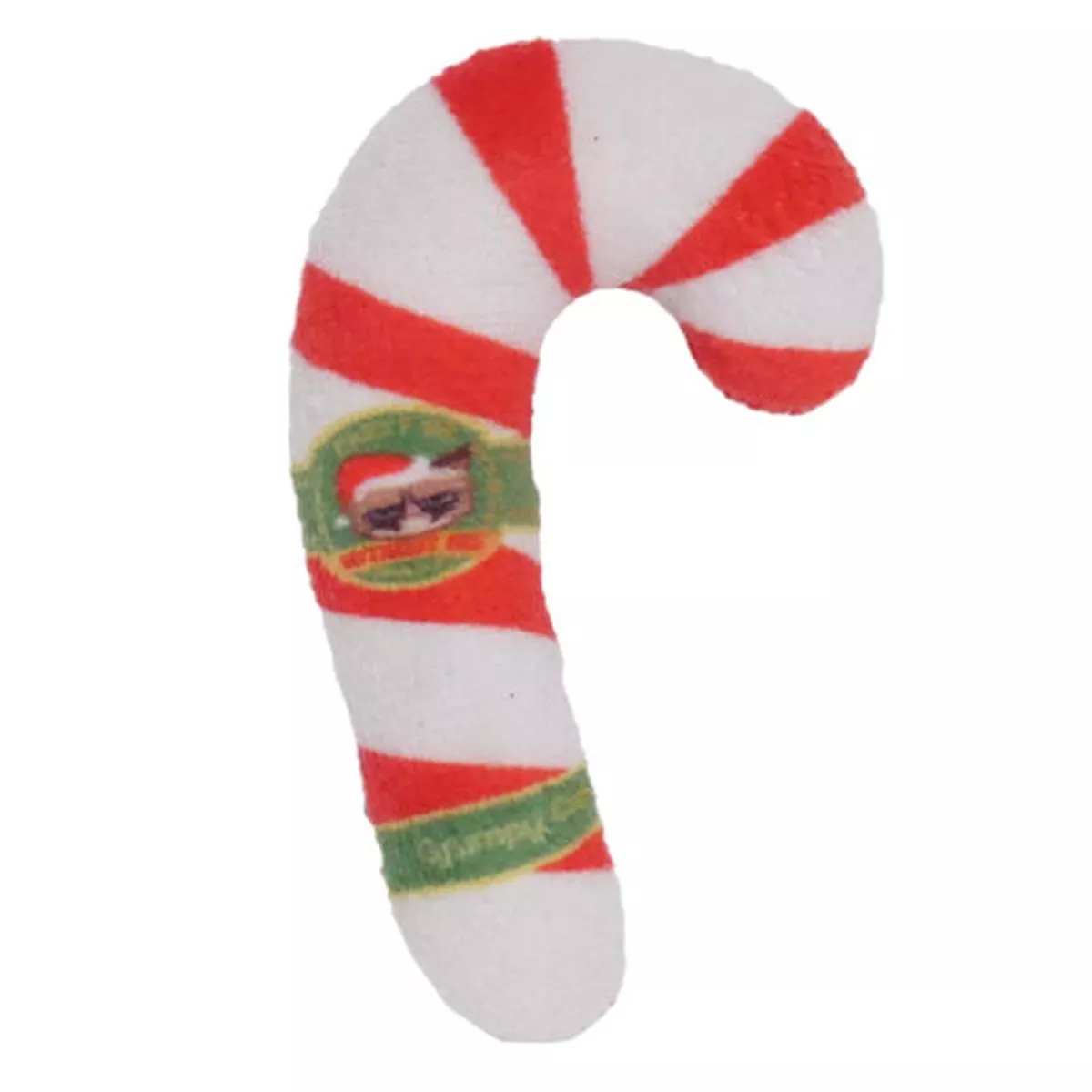 RW XM GRUMPY CAT-CATNIP CANDY CANE 14106
