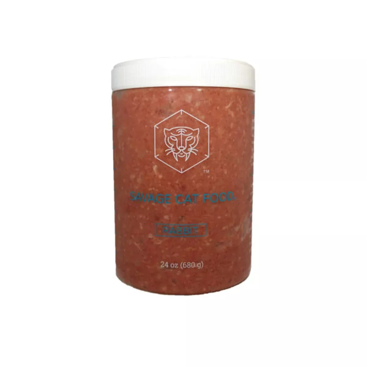 Savage Cat Frozen Raw Rabbit 24oz