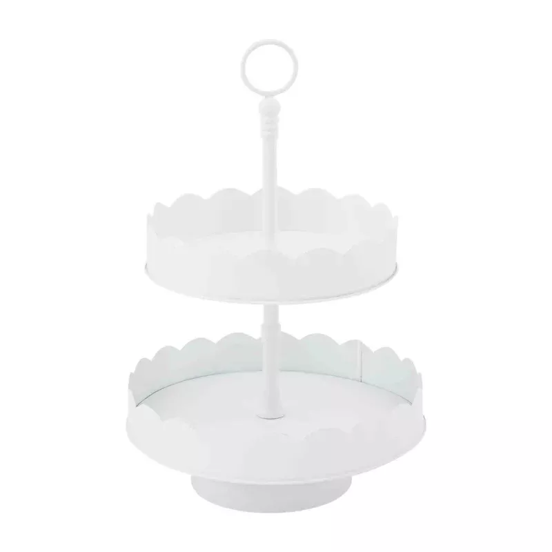 Scalloped Tiered Server