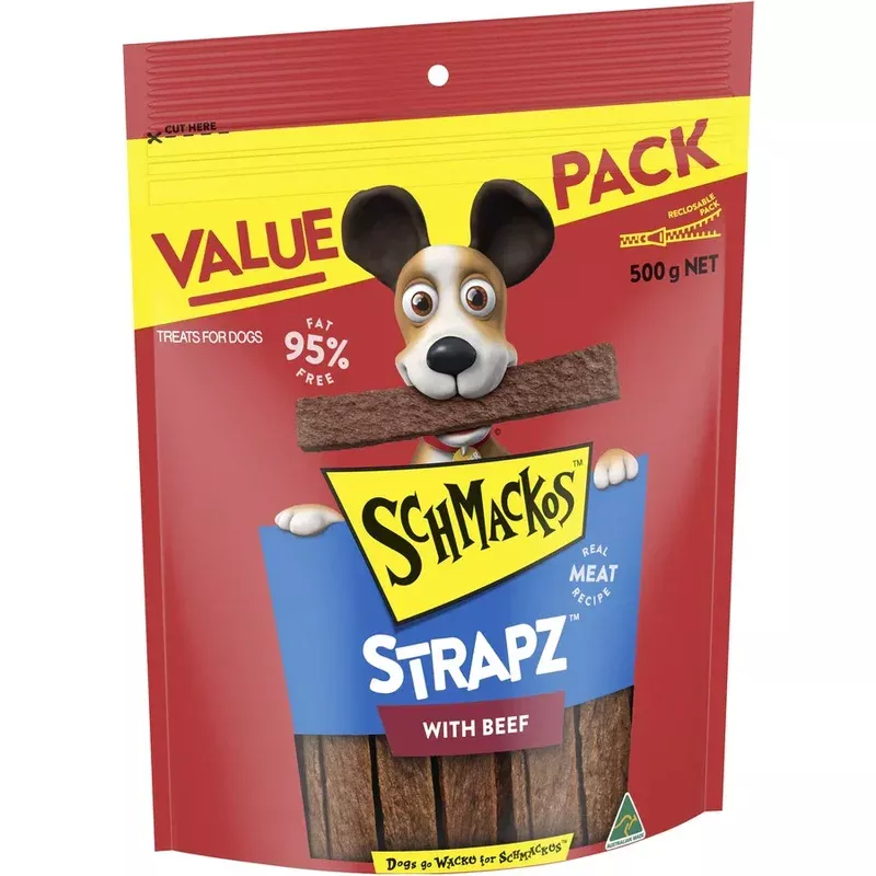 Schmackos Strapz Beef