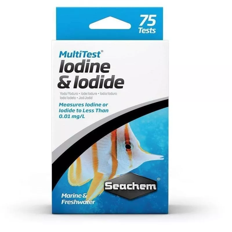 Seachem MultiTest Iodine & Iodide