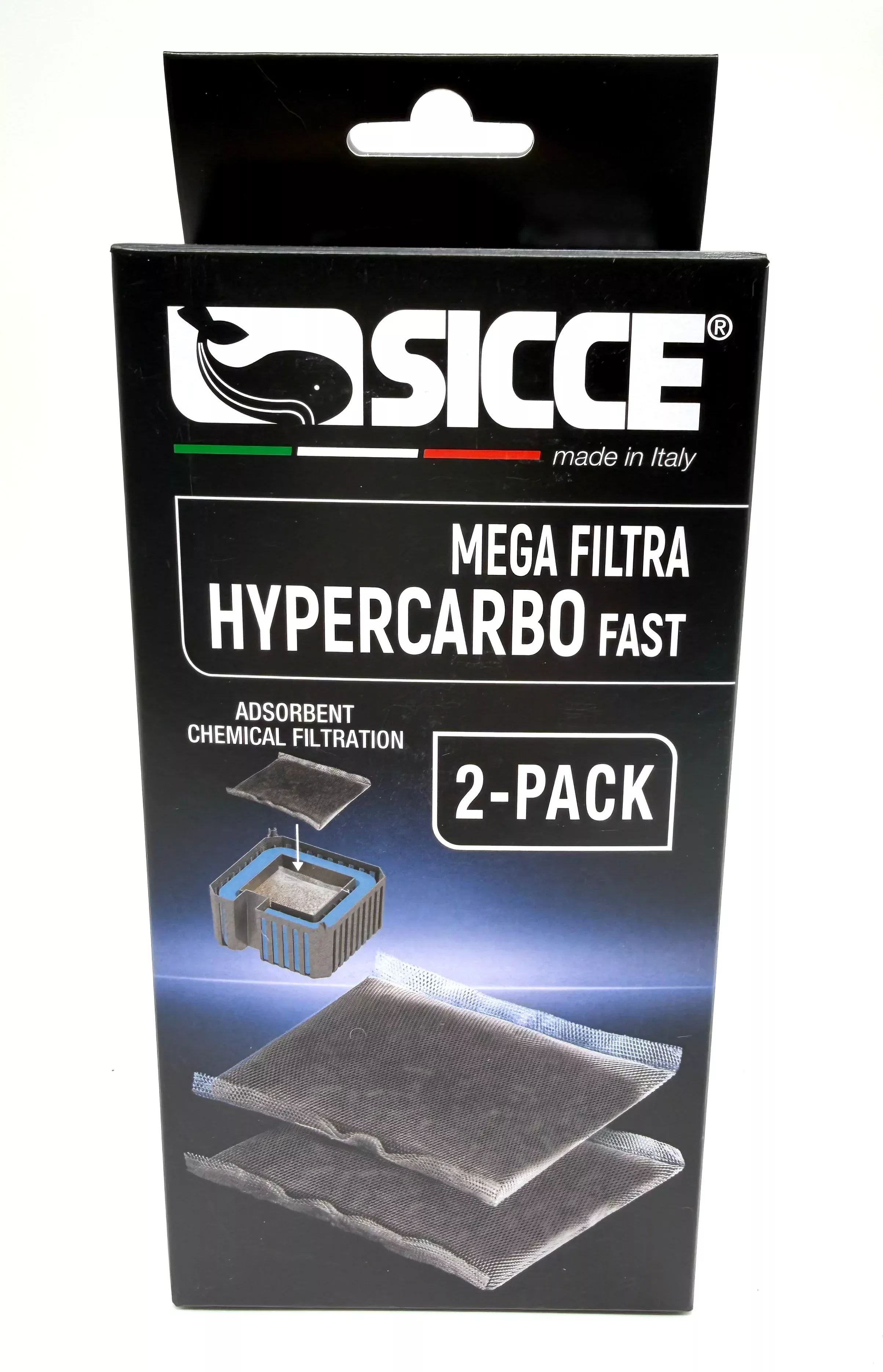 Sicce MEGA FILTRA Replacement Hypercarbo Fast (2units)
